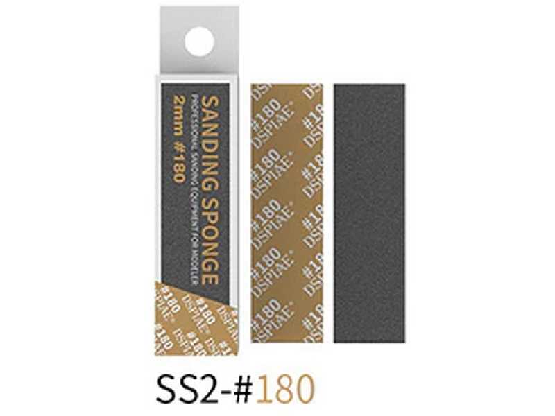 Ss2-180 2mm #180 Sanding Sponge 5 Pcs - image 1