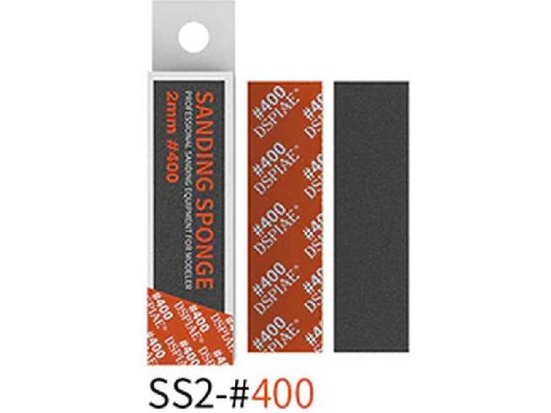 Ss2-400 2mm #400 Sanding Sponge 5 Pcs - image 1