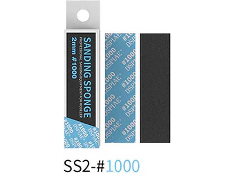 Ss2-1000 2mm #1000 Sanding Sponge 5 Pcs - image 1