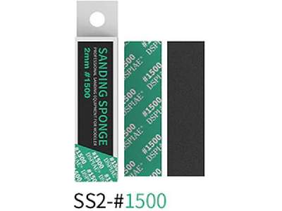 Ss2-1500 2mm #1500 Sanding Sponge 5 Pcs - image 1