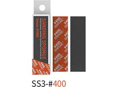 Ss3-400 3mm #400 Sanding Sponge 5 Pcs - image 1