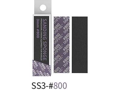 Ss3-800 3mm #800 Sanding Sponge 5 Pcs - image 1