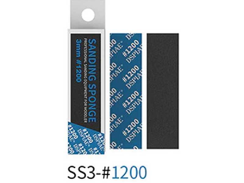 Ss3-1200 3mm #1200 Sanding Sponge 5 Pcs - image 1