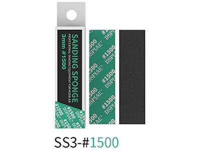 Ss3-1500 3mm #1500 Sanding Sponge 5 Pcs - image 1