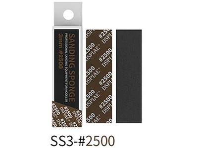 Ss3-2500 3mm #2500 Sanding Sponge 5 Pcs - image 1