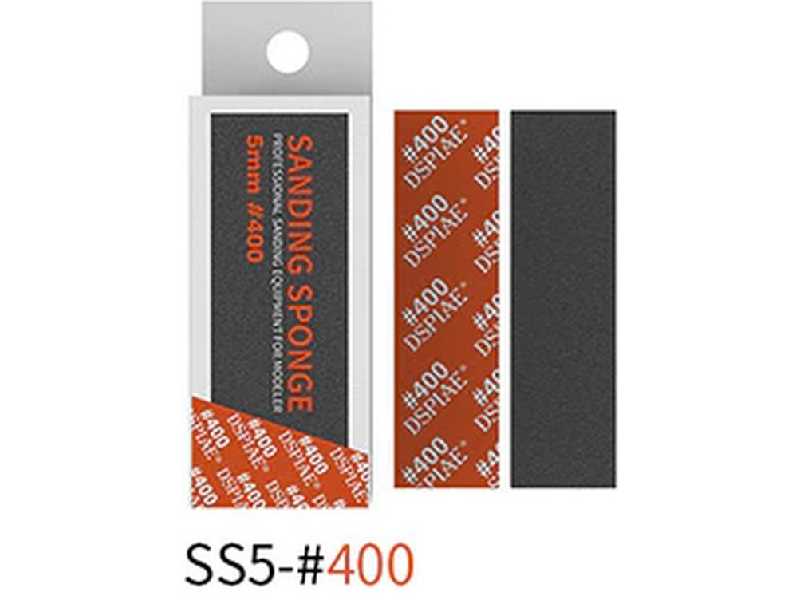 Ss5-400 5mm #400 Sanding Sponge 5 Pcs - image 1