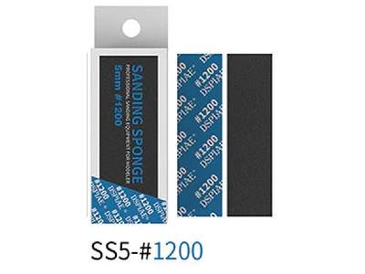 Ss5-1200 5mm #1200 Sanding Sponge 5 Pcs - image 1