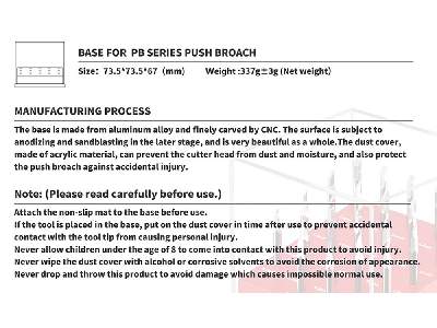 At-pr Base For Pb Series Push Broach - image 5