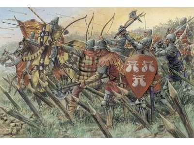 English knights and archers - 100 Years War - image 1