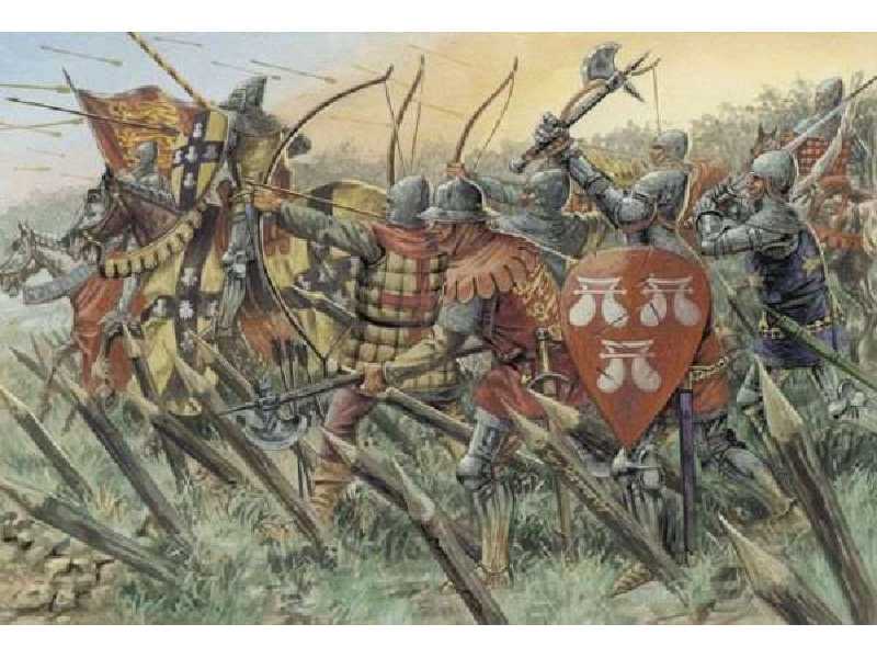 English knights and archers - 100 Years War - image 1