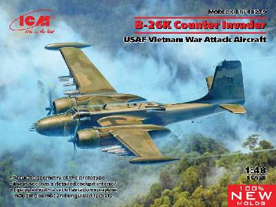 B-26k Counter Invader Usaf Vietnam War Attack Aircraft - image 1