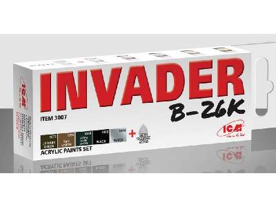 Invader B-26K  paint set - image 1