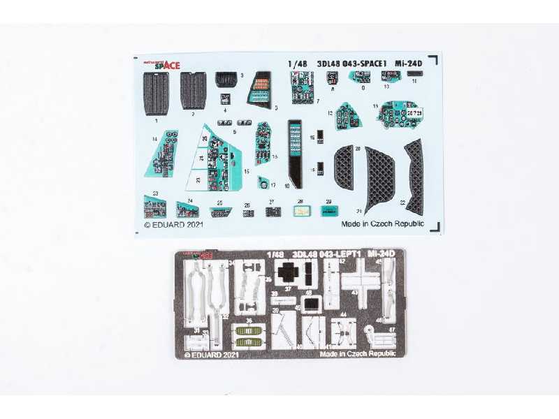 Mi-24D SPACE 1/48 - image 1 Mi-24D SPACE 1/48 - image 1