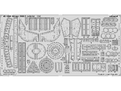Mirage 2000D exterior 1/48 - image 1