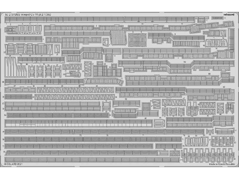 USS Intrepid CV-11 pt.2 1/350 - Trumpeter - image 1