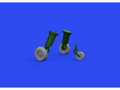 Z-126/226 Trener wheels 1/48 - Eduard - image 3