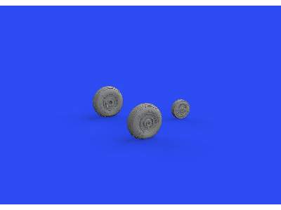 Z-126/226 Trener wheels 1/48 - Eduard - image 7