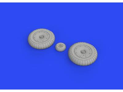 Me 163B wheels 1/48 - Gaspatch Models - image 1