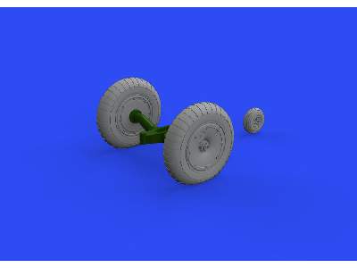 Me 163B wheels 1/48 - Gaspatch Models - image 2