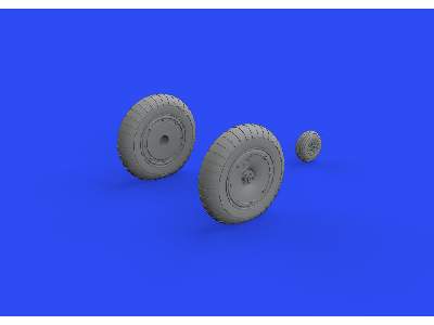 Me 163B wheels 1/48 - Gaspatch Models - image 4