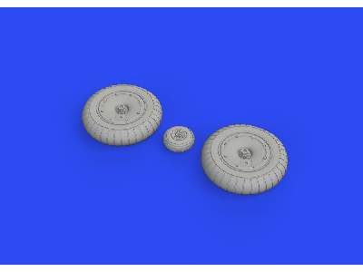 Me 163B wheels 1/48 - Gaspatch Models - image 5