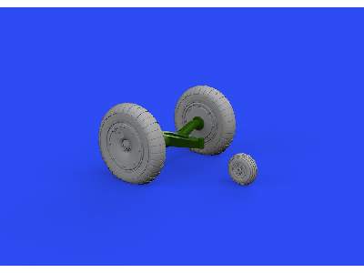 Me 163B wheels 1/48 - Gaspatch Models - image 7