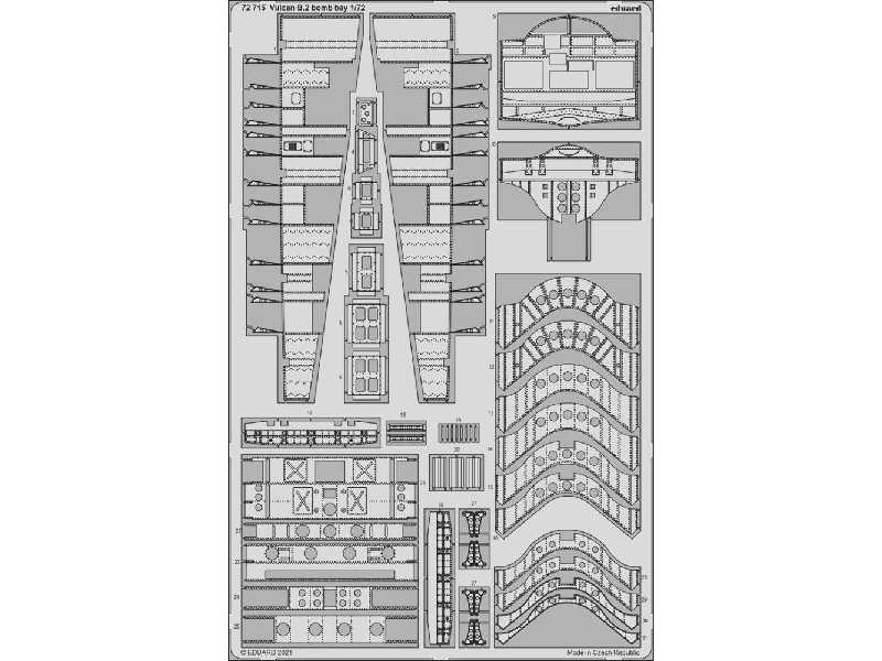 Vulcan B.2 bomb bay 1/72 - image 1