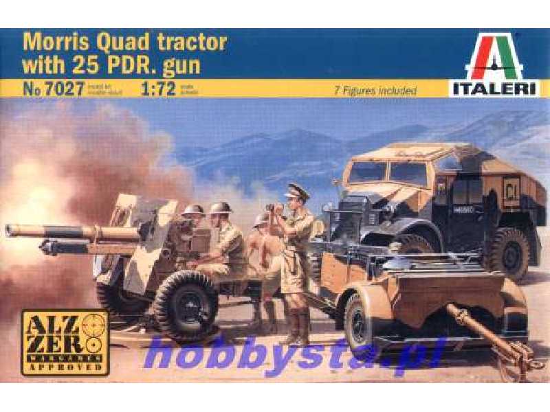 Morris Quad Tractor/25 PDR. Gun - image 1