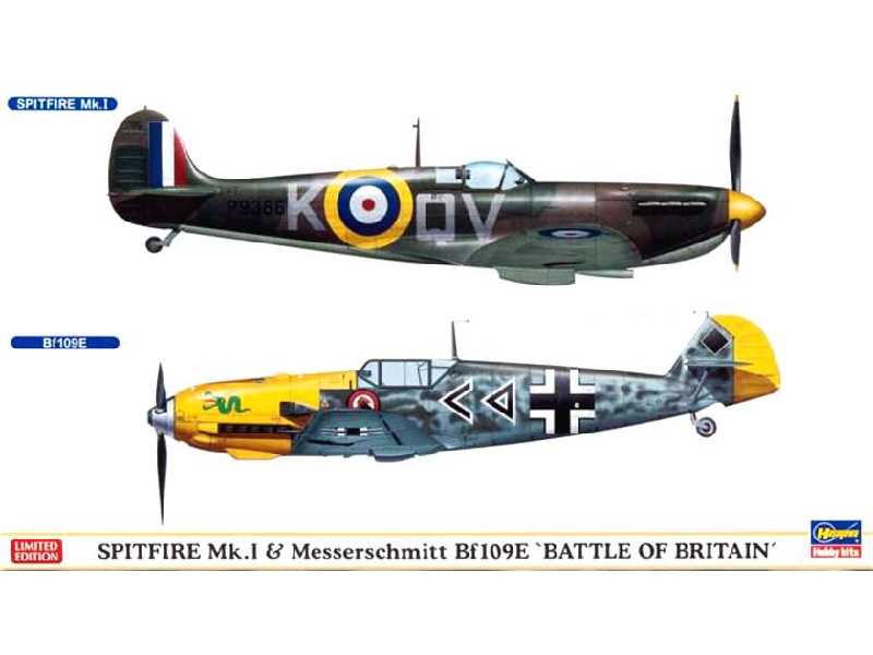 Spitfire Mk.1 & Bf109e - Battle Of Britain - 2 Kits - image 1