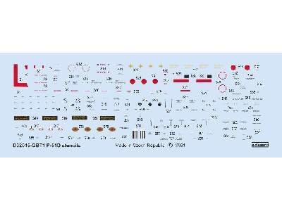 P-51D stencils 1/32 - image 1