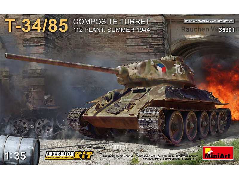 T-34/85 Composite Turret. 112 Plant. Summer 1944 Interior Kit - image 1 T-34/85 Composite Turret. 112 Plant. Summer 1944 Interior Kit - image 1