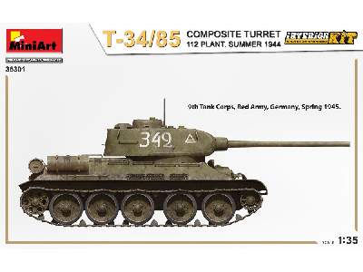 T-34/85 Composite Turret. 112 Plant. Summer 1944 Interior Kit - image 4