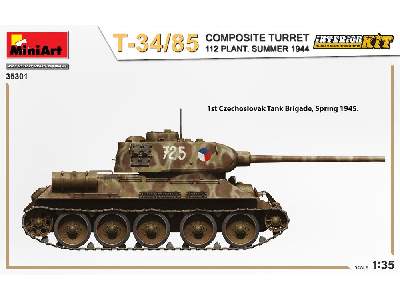 T-34/85 Composite Turret. 112 Plant. Summer 1944 Interior Kit - image 5