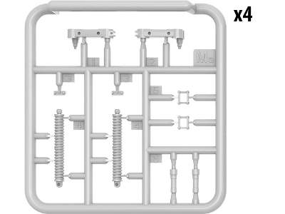 T-34/85 Composite Turret. 112 Plant. Summer 1944 Interior Kit - image 17
