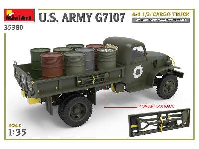 U.S. Army G7107 4x4 1,5t Cargo Truck - image 4