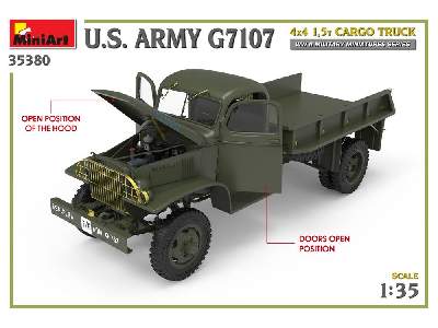 U.S. Army G7107 4x4 1,5t Cargo Truck - image 8