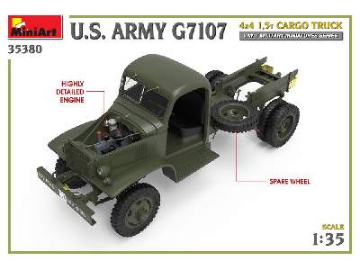 U.S. Army G7107 4x4 1,5t Cargo Truck - image 13