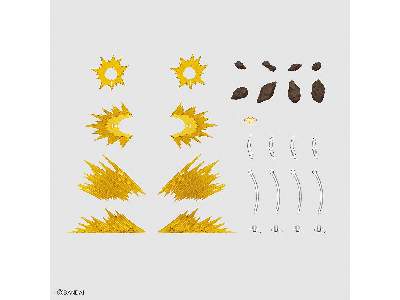 Figure Rise Effect - Blast Wave Yellow (Gundam 82333p) - image 3