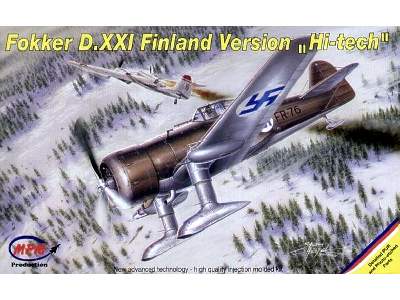 Fokker D. XXI Finland Version Hi-tech - image 1