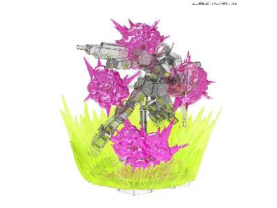 Figure Rise Effect - Burst Effect (Space Pink) (Gundam 85311p) - image 3