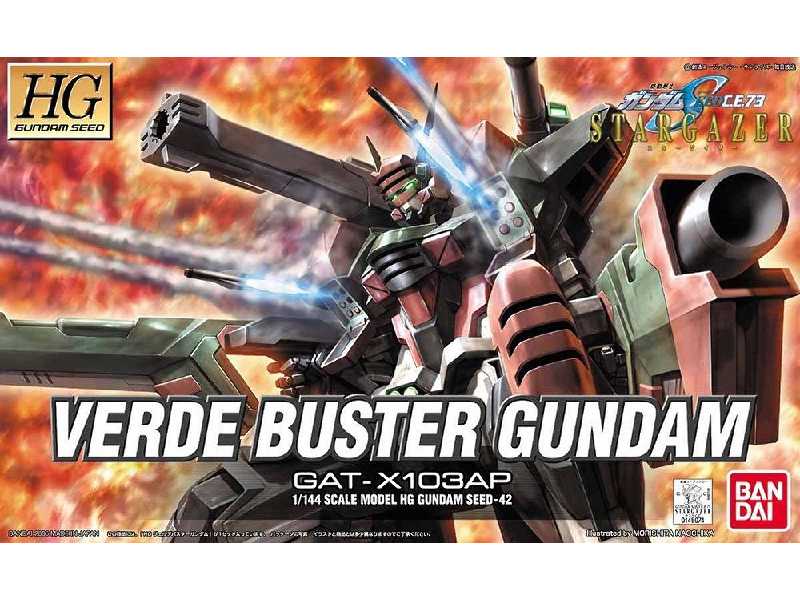 Verde Buster Gundam (Gundam 60629) - image 1 Verde Buster Gundam (Gundam 60629) - image 1