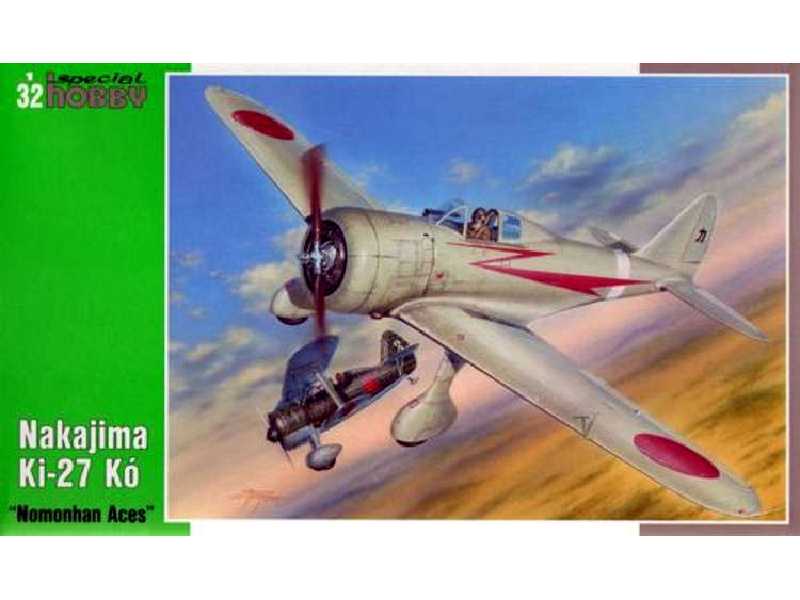 Nakajima Ki-27 Ko Nomonhan Aces - image 1