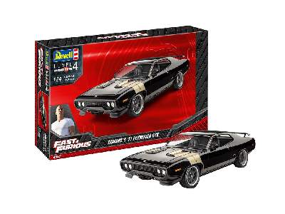 Fast &amp; Furious - Dominics 1971 Plymouth GTX Model Set - image 1