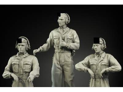 Waffen-SS Cammo Overalls Tank Crew (3 Figures) - image 7