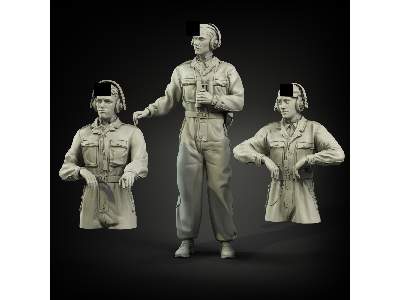 Waffen-SS Cammo Overalls Tank Crew (3 Figures) - image 8