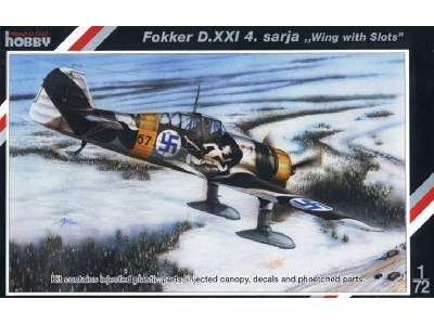 Fokker D.XXI 4.Sarja Wing with slots - image 1