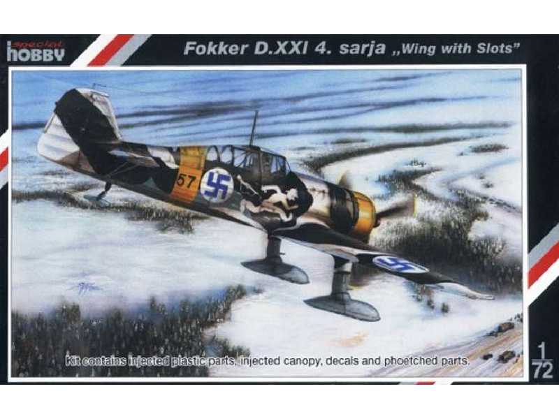 Fokker D.XXI 4.Sarja Wing with slots - image 1