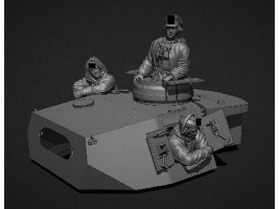 German Winter Turret Crew (Pziii & Pziv Tanks) - image 2