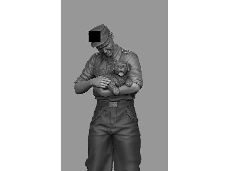 Stug Driver With Puppy - image 1 Stug Driver With Puppy - image 1