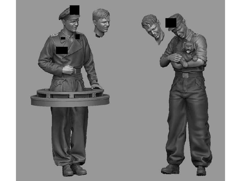 Stug Crew With Puppy Set - image 1